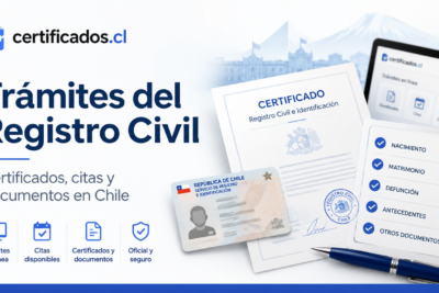 Trámites del Registro Civil en Chile