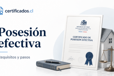 Certificado de posesión efectiva