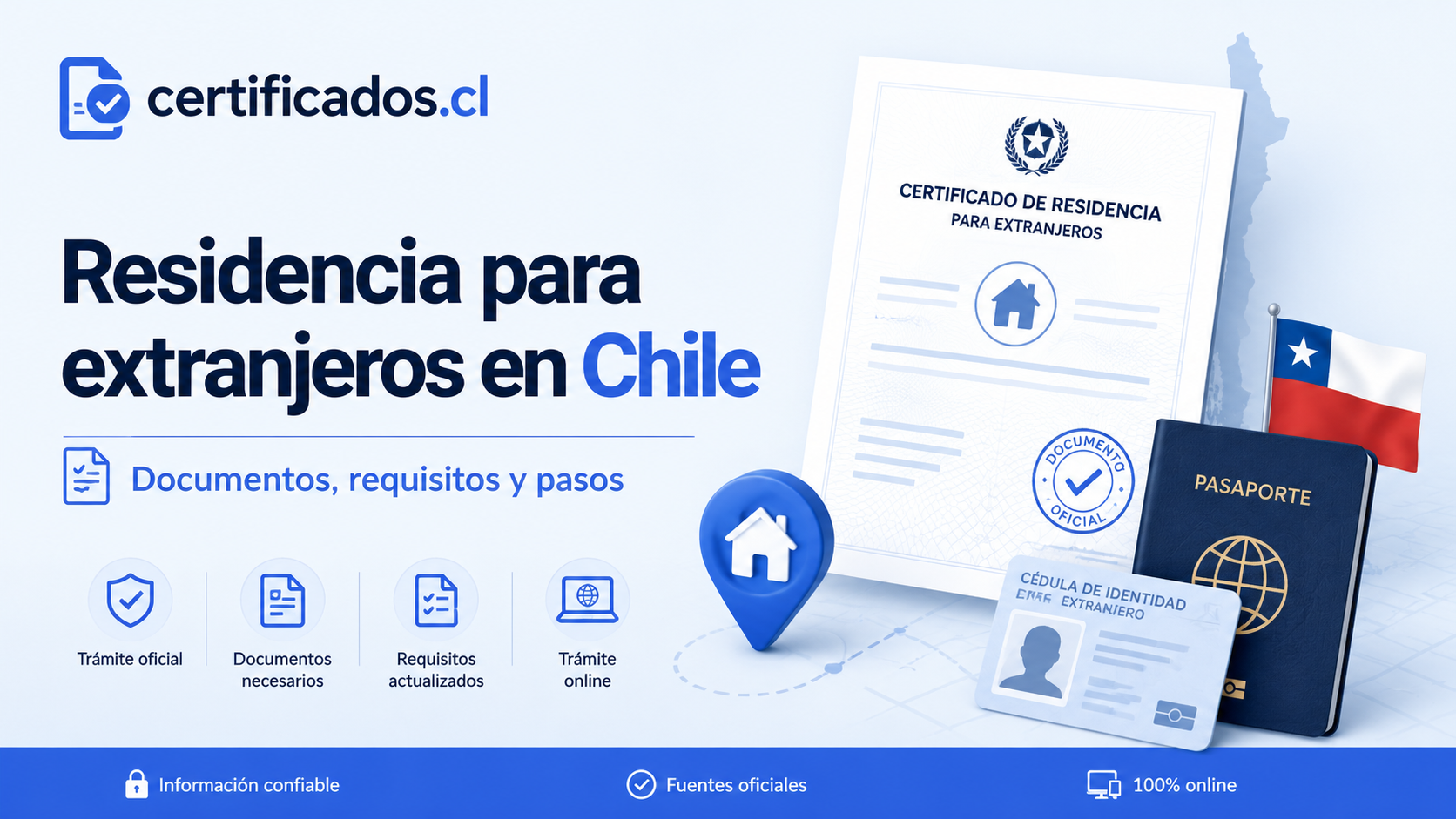 Requisitos habituales para personas extranjeras