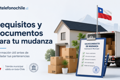 Salvoconducto de mudanza en Chile