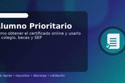 Certificado de Alumno Prioritario en Chile: cómo obtenerlo online y para qué sirve