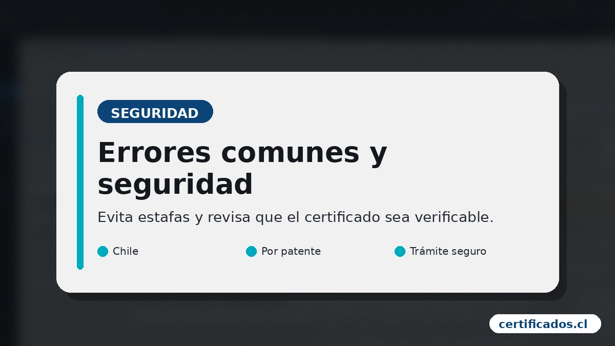 Errores comunes al pedir certificado de multas: evitar estafas y validar el documento (certificados.cl)