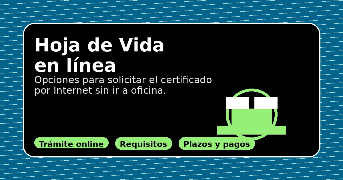Cómo solicitar la hoja de vida del conductor por Internet sin ir a oficina en Chile