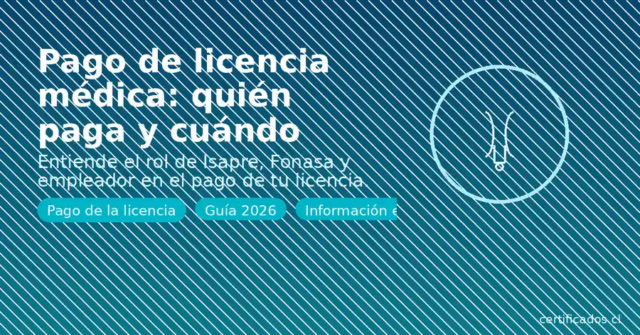 Pago de licencia médica en Chile, quién paga Isapre Fonasa y empleador y cuándo se deposita