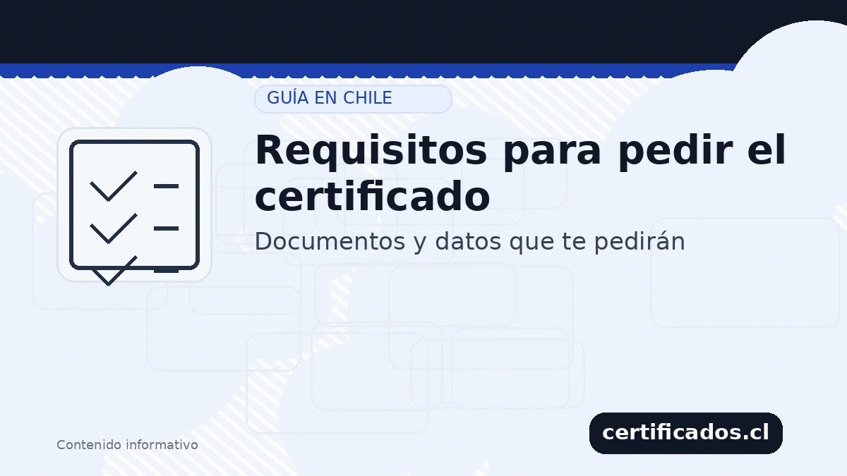 Requisitos para solicitar certificado de defunción: datos y documentos que piden en Chile (certificados.cl)