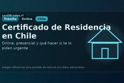 Certificado de residencia en Chile: cómo obtenerlo paso a paso