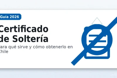 Certificado de soltería en Chile: para qué sirve y cómo obtenerlo online