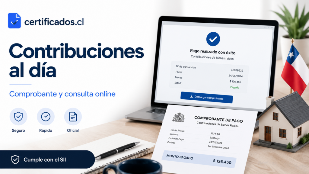 Pago de contribuciones en Chile