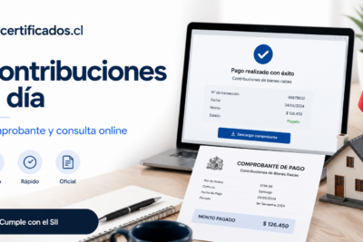 Pago de contribuciones en Chile