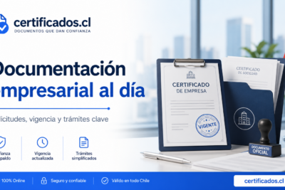 Certificados de empresa en Chile