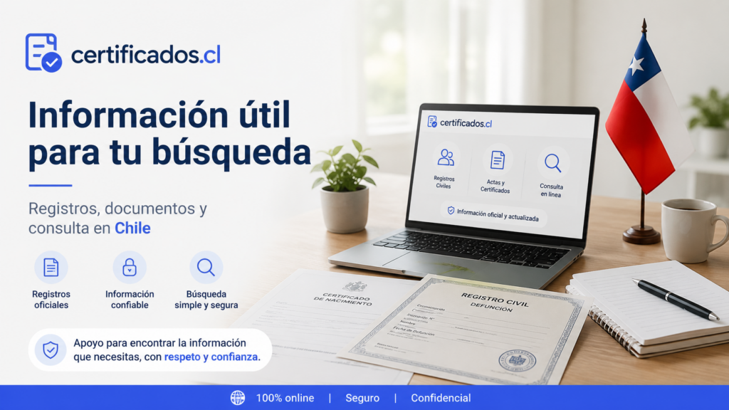 Cómo buscar información de un familiar fallecido en Chile