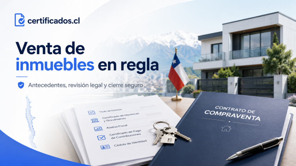 Compraventa de una propiedad en Chile