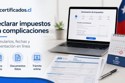 Declaración de impuestos en Chile