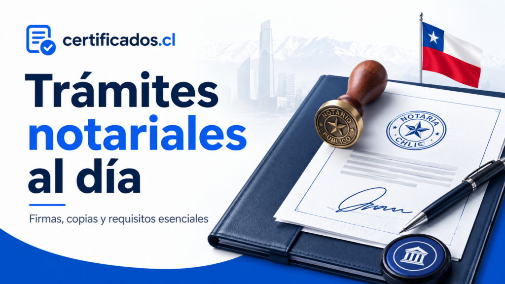 Documentos notariales en Chile
