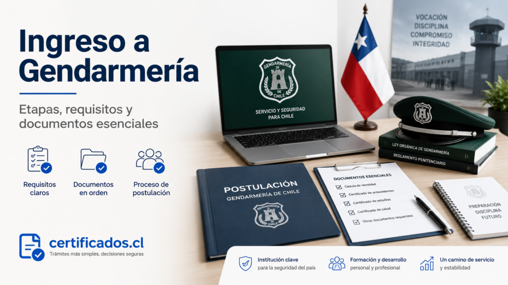 Postulación a Gendarmería de Chile