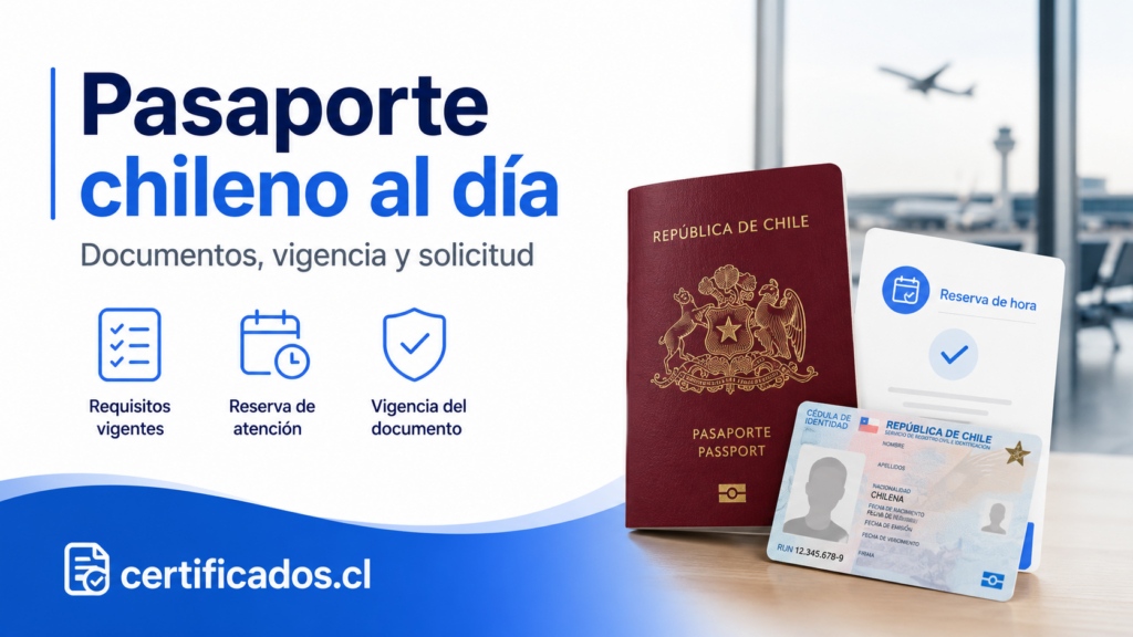 Renovar el pasaporte chileno
