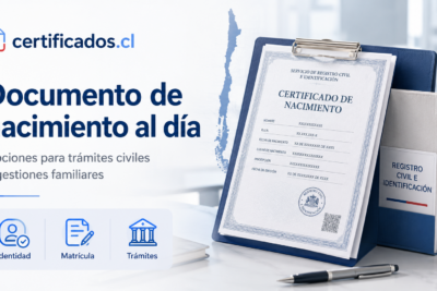 Certificados de nacimiento en Chile
