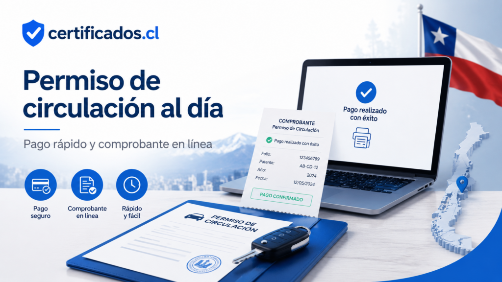 Cómo pagar el permiso de circulación en Chile