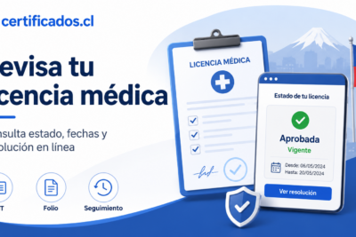 Cómo consultar el estado de una licencia médica en Chile