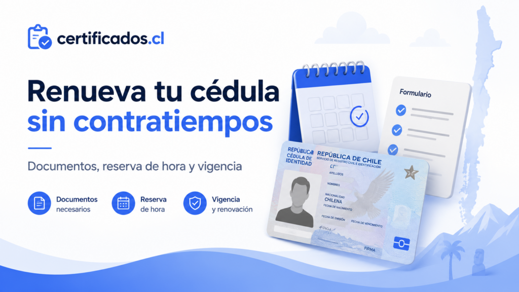 Renovación de la cédula de identidad en Chile