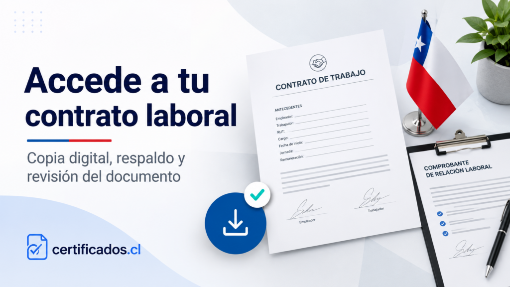 Cómo obtener una copia del contrato de trabajo en Chile