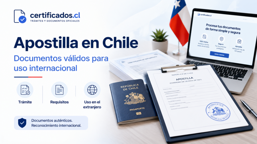 Apostillar documentos en Chile