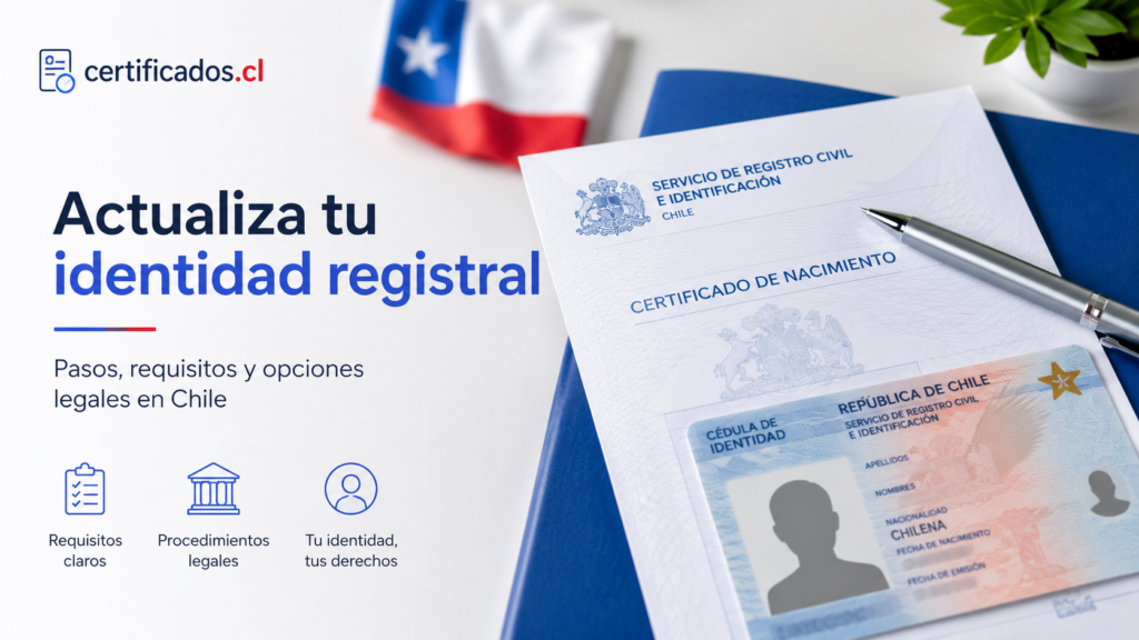 Cambio de nombre y apellido en Chile