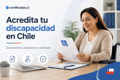 Certificación de discapacidad en Chile