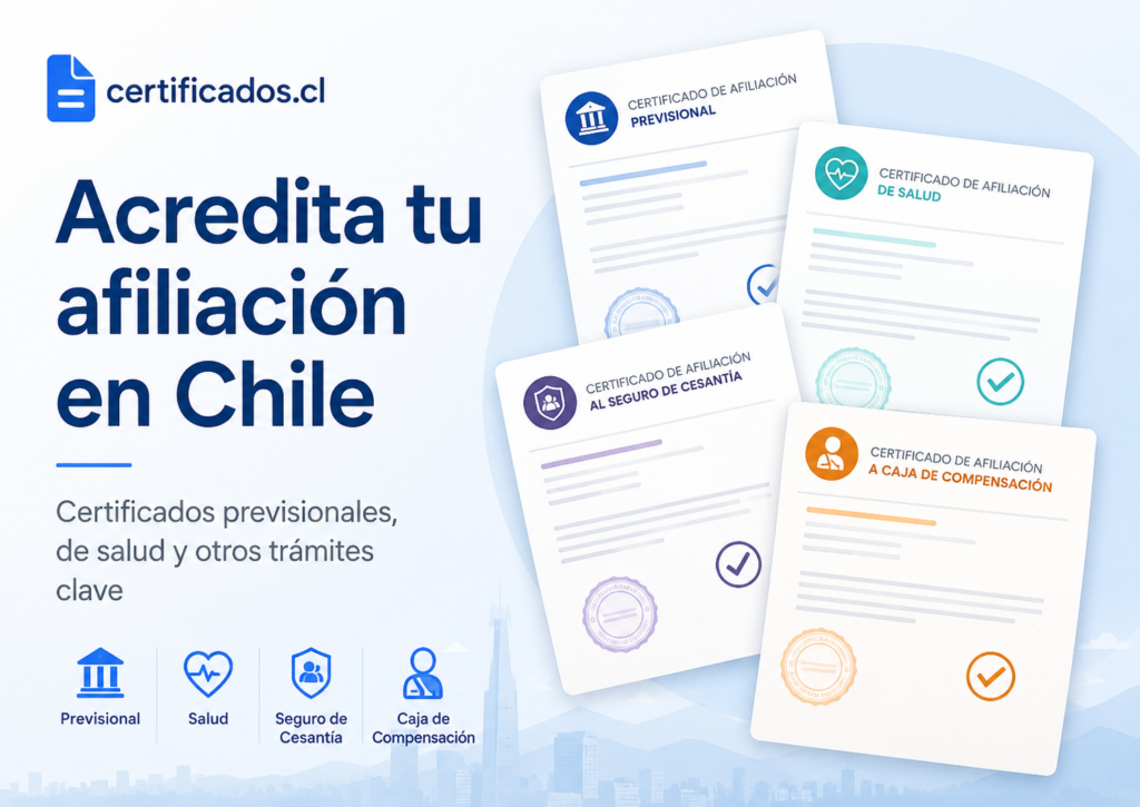 Certificado de afiliación AFP