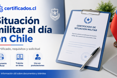Certificado de situación militar al día