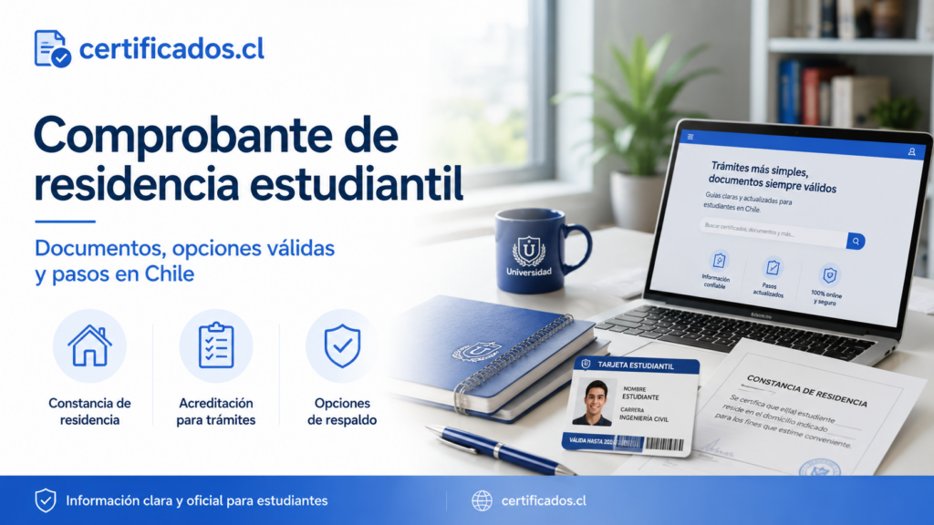 Cómo acreditar la residencia universitaria
