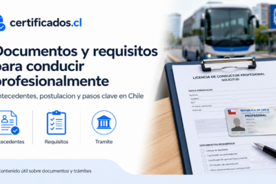 Licencia profesional en Chile