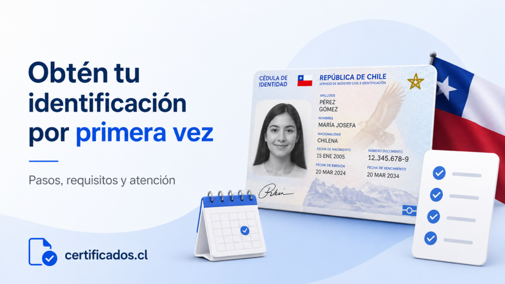 Primera cédula de identidad en Chile