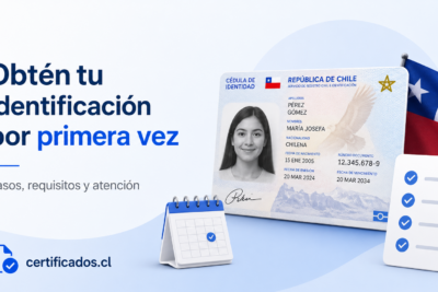 Primera cédula de identidad en Chile