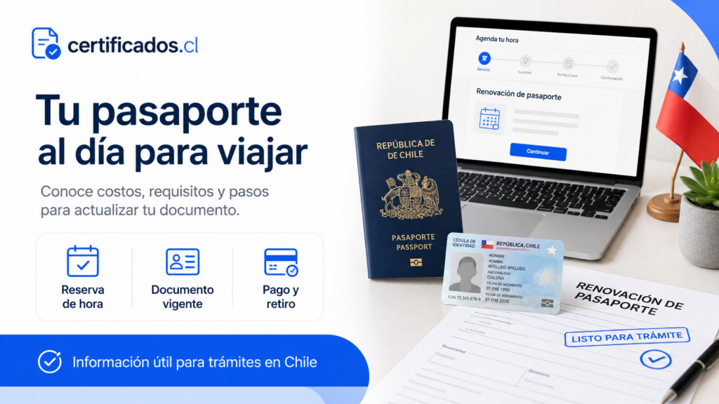 Renovar el pasaporte chileno