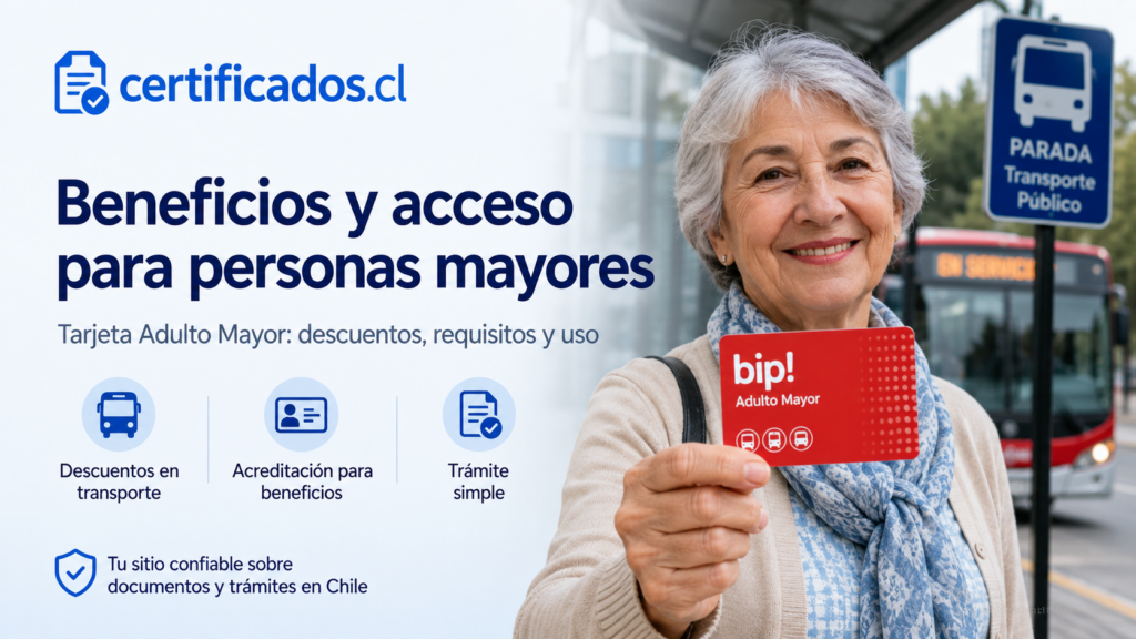 Tarjeta bip! Adulto Mayor