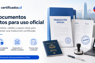 Traducción oficial en Chile