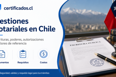 Trámites notariales en Chile