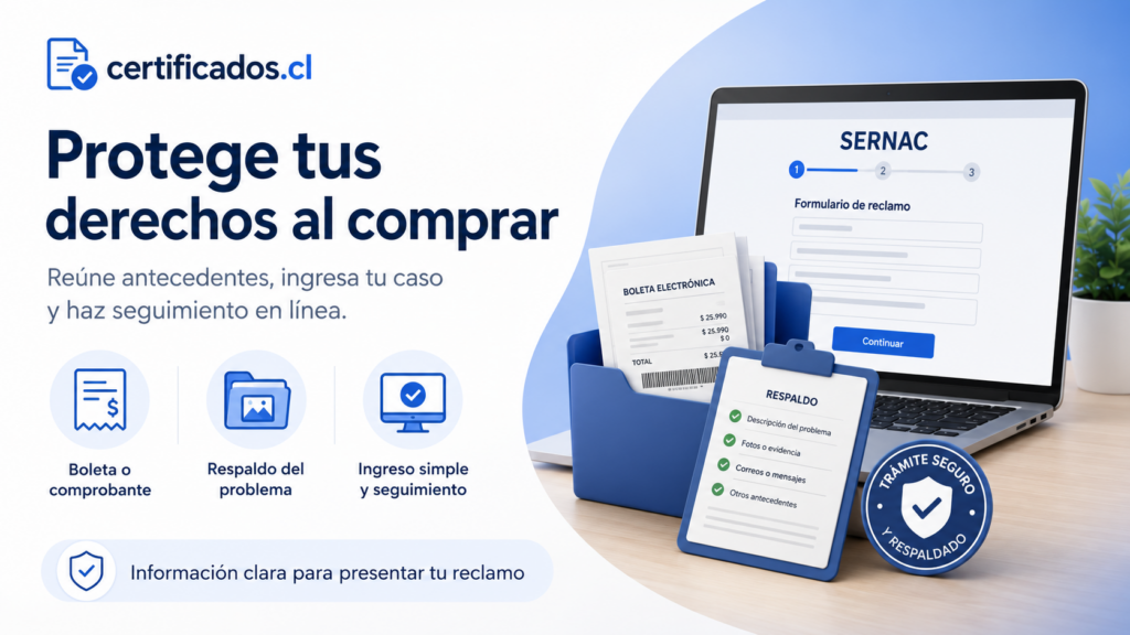 ómo hacer un reclamo en el SERNAC