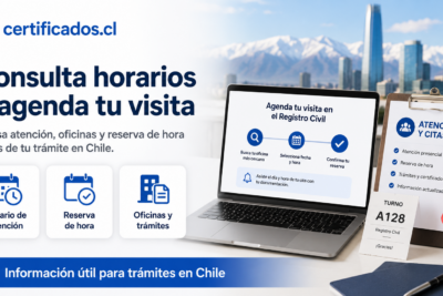 Horario del Registro Civil en Chile