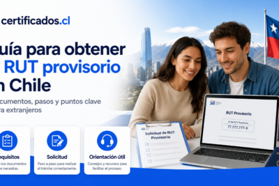 RUT provisorio para extranjeros en Chile
