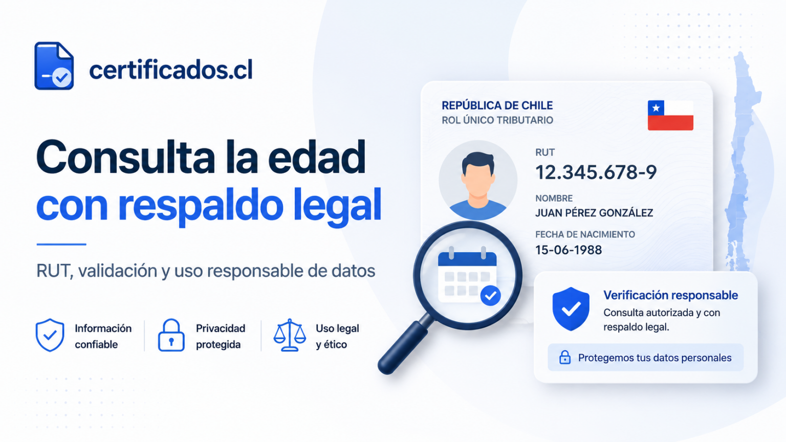 Edad por RUT en Chile: cómo consultarla de forma legal - Certificados