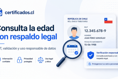 Edad por RUT en Chile