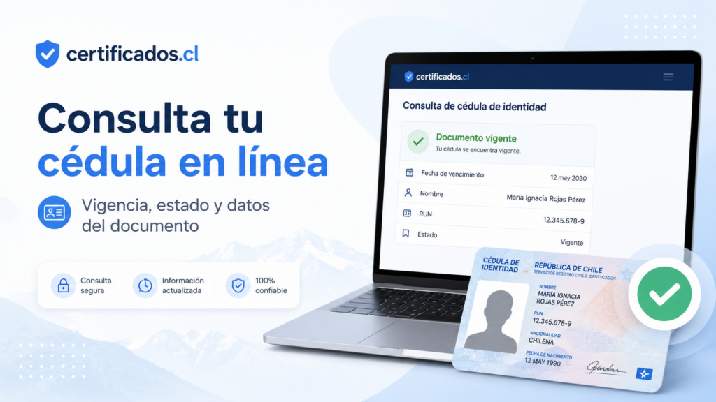 Carnet de identidad online en Chile