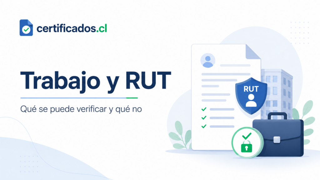 Cómo saber la empresa donde trabaja una persona con su RUT