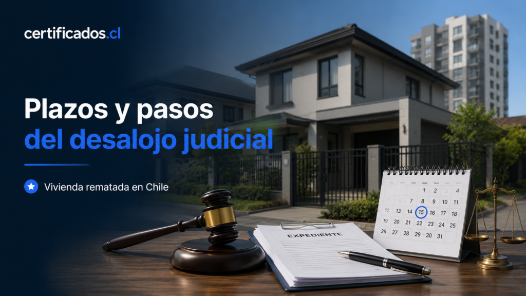 Desalojo de una vivienda rematada en Chile