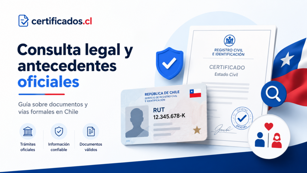 Estado civil por RUT en Chile