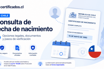 fecha de nacimiento de una persona