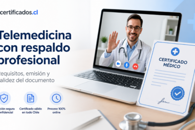 Certificado médico online en Chile