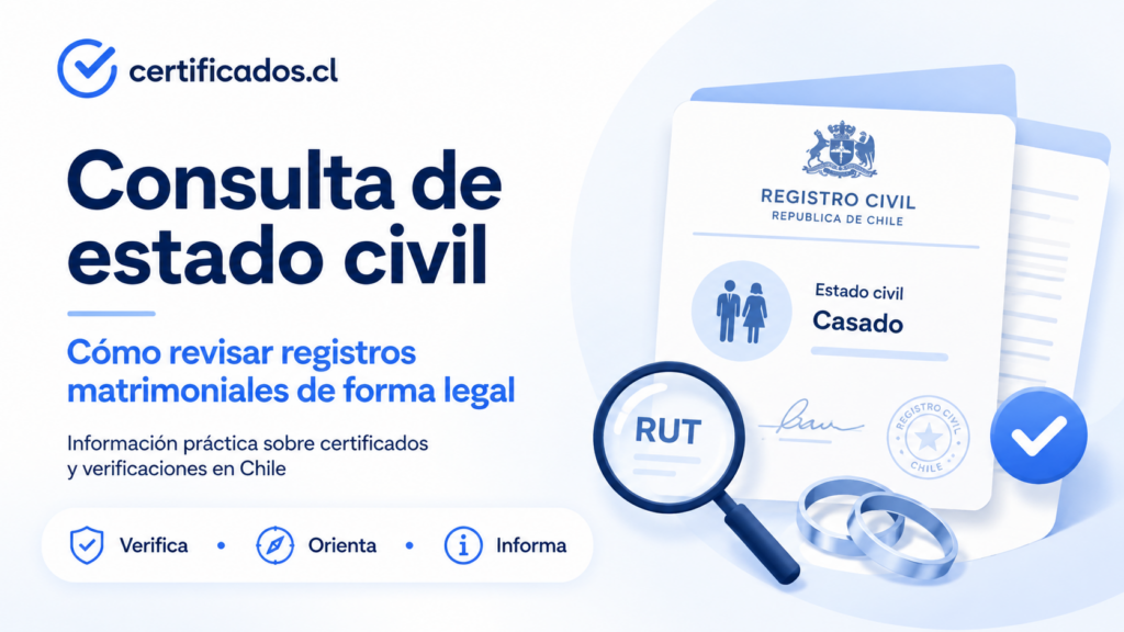 Estado civil por RUT